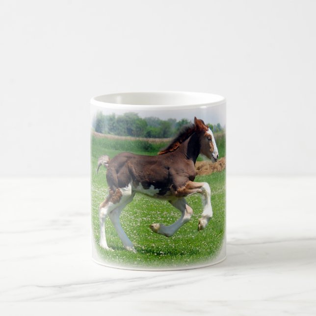 Mug Pouliche de Clydesdale (Centre)