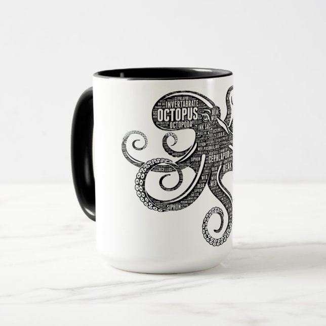 Mug Poulpe - le cephlopod intelligent (Devant gauche)