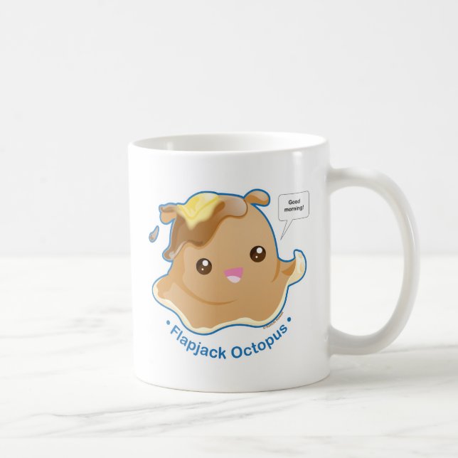 Mug Poulpe mignon de biscuit à l'avoine (Droite)