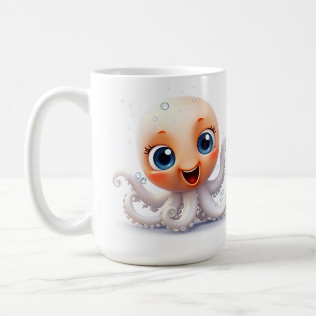 Mug poulpe mignonne (Gauche)