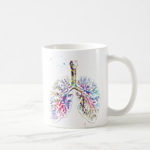 Mug Poumons anatomiques