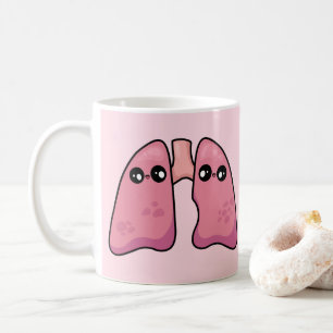 Mug Poumons mignons - Biologie humaine