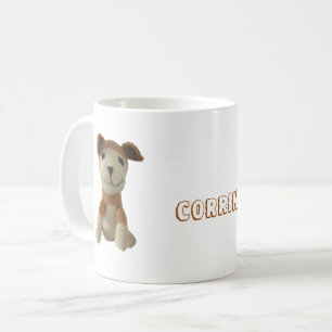 Mug - Poupée de chien avec nom