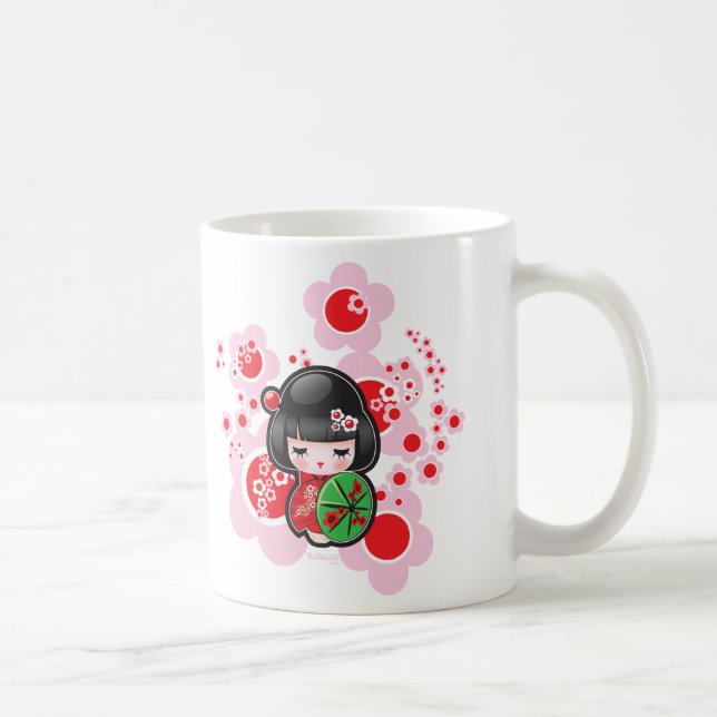 Mug Poupée de Kawaii Kokeshi (Droite)