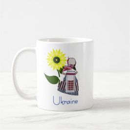 Mug Poupée folklorique ukrainienne au tournesol, Motan