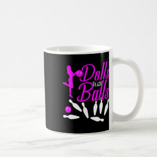 Mug Poupées Avec Chemise De Bowling Drôle Bowler Bowli