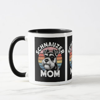 Mug pour amateur de Schnauzer mignon