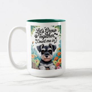 Mug pour amateur de Schnauzer mignon