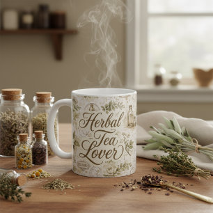 Mug pour amateur de thé aux herbes Botanique vint