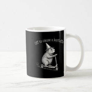 Mug Pour causer une agitation Funny Hamster Scooter Gr