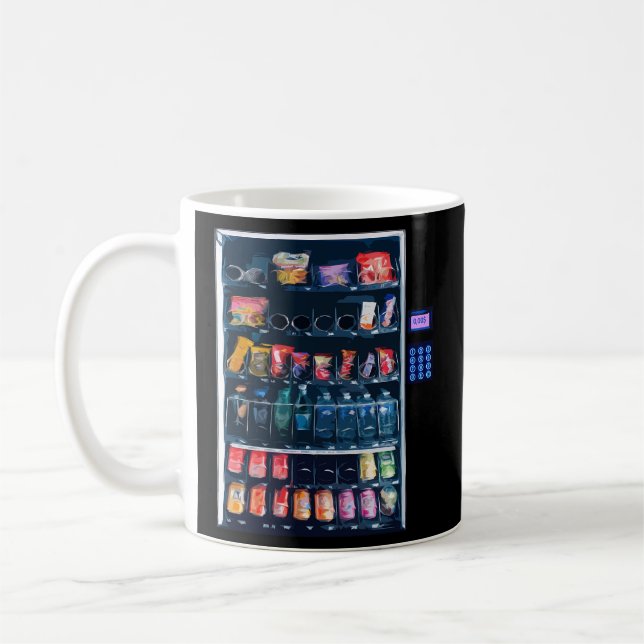 Mug Pour Halloween Vending Machine Silvester (Gauche)