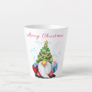 Mug pour Latte au Gnome de Noël