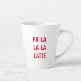 Mug pour Latte de Noël