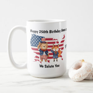 Mug pour le 250e anniversaire de l'Amérique
