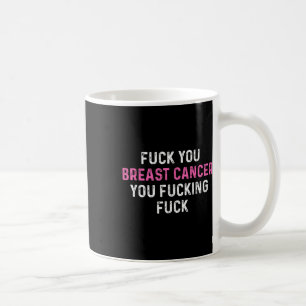 Mug Pour le cancer du sein drôle Sensibilisation au ca