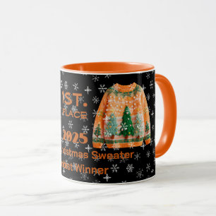 Mug pour le gagnant du concours de Sweater de Noël