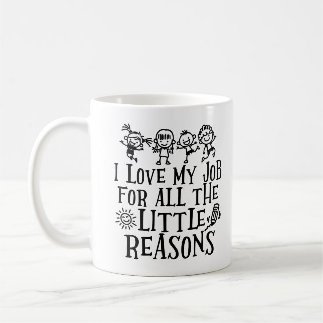Mug pour les enseignants - Le cadeau parfait pour  (Gauche)