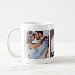 Mug pour les jeunes mariés avec photo du mariage