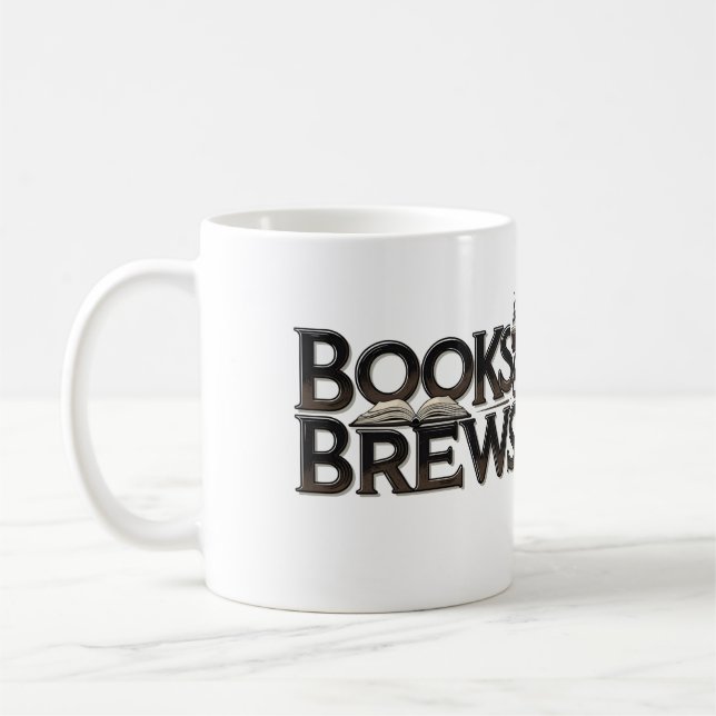 Mug Pour les livres "Books & Brews" (Gauche)