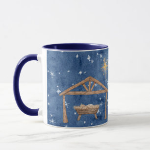 Mug Pour nous un enfant est né Noël Nativité