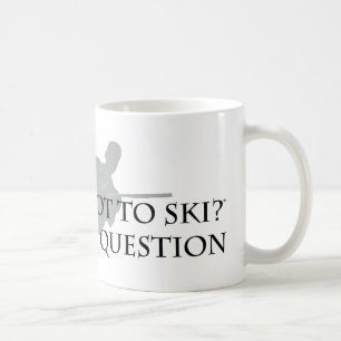 Mug Pour skier ou ne pas skier (ski nautique)