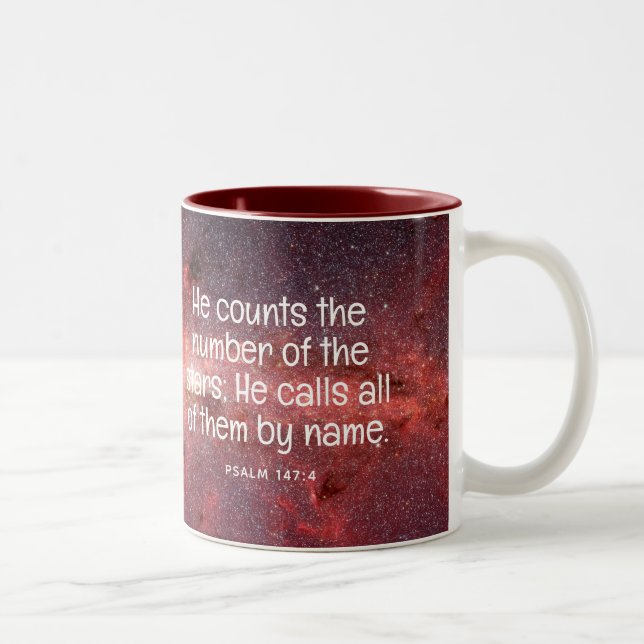 Mug pour Témoins de Jéhovah, Psaume 147 | JW (Droit)