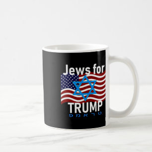 Mug Pour Trump American Flag Star De David Hebrew Supp