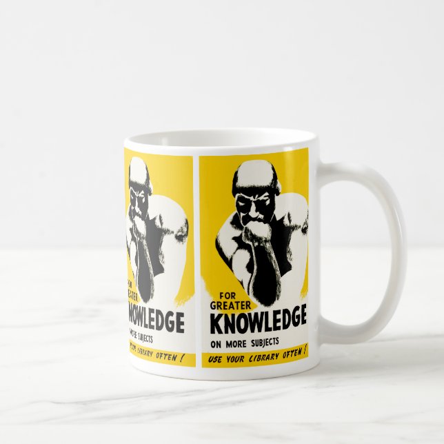 Mug Pour une meilleure connaissance (Droite)