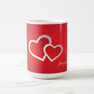 Mug Pour vous Valentine's Day Hearts Design-21987