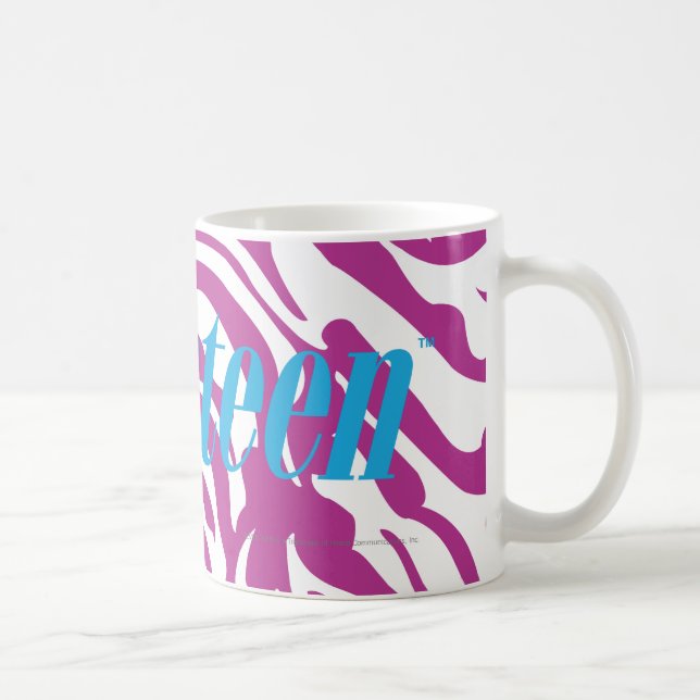 Mug Pourpre de zèbre (Droite)