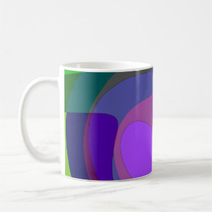 Mug Pourpre Et Vert 403
