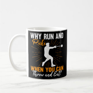 Mug Pourquoi Exécuter Et Puke Hammer Thrower Track Et 