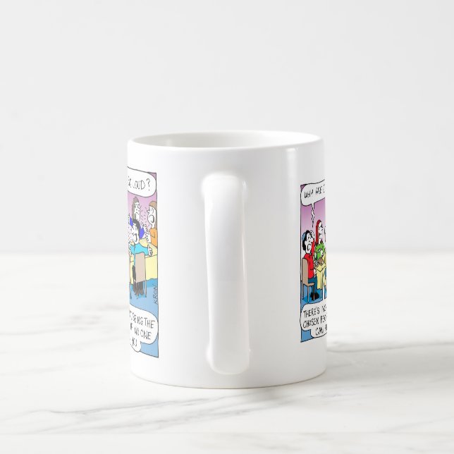 Mug Pourquoi les juifs sont-ils si bruyants ? (Poignée)
