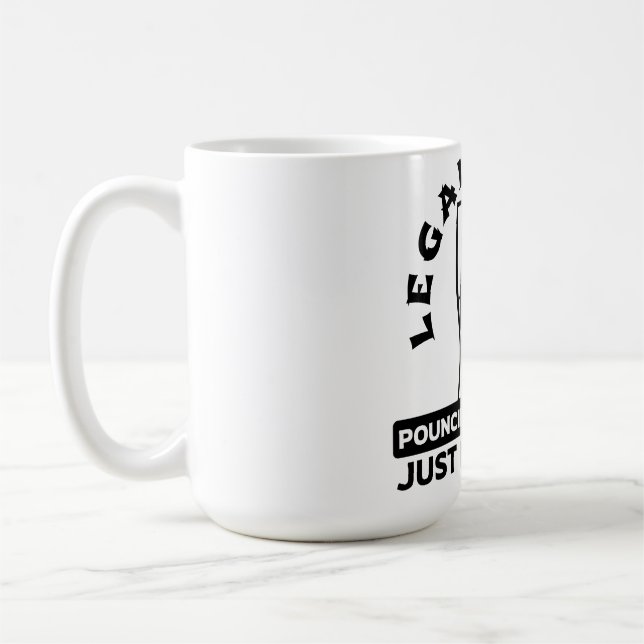 Mug Poursuite de chat juridique : Justice dans une mét (Gauche)