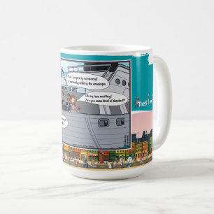 Mug Pousser l'enveloppe Jeu de mots classique