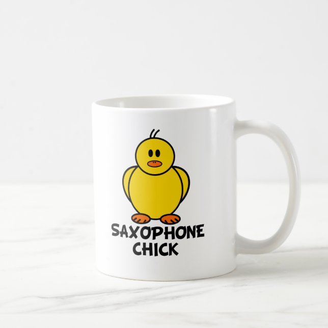 Mug Poussin de saxophone (Droite)