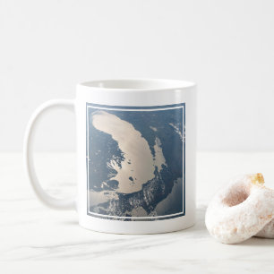 Mug Poutres Sunglint Au Bord Du Lac Michigan