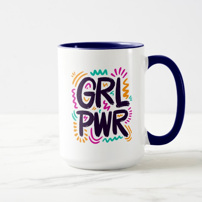 Mug Pouvoir des filles (Droite)