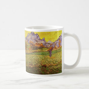 Mug Pré en montagne par Vincent van Gogh