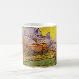 Mug Pré en montagne par Vincent van Gogh