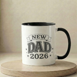 Mug Pregnancy Announcement Gift New Dad 2026