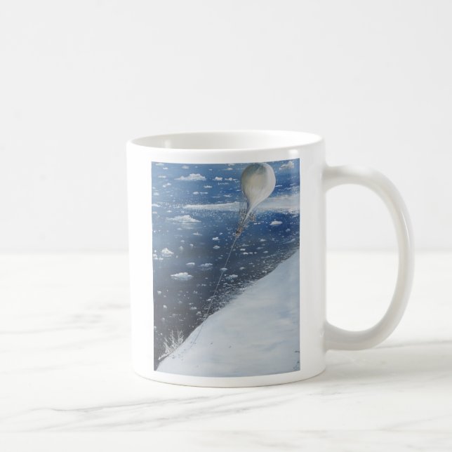 Mug Premier aéronaute de capitaine Scott Antarctique. (Droite)