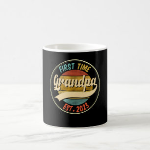 Mug Premier Grand-Père EST 2023 Promu À Grand-Père