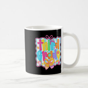 Mug Premier jour de troisième année Bundle floral pour
