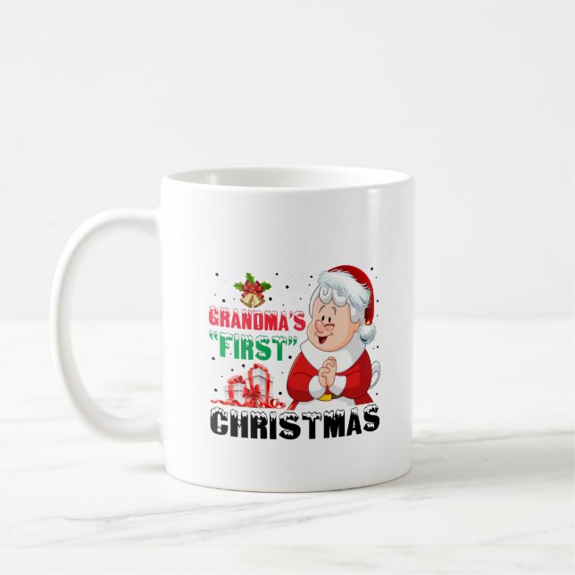 Mug Premier Noël de grand-mère (Gauche)