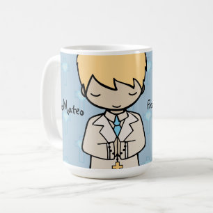 Mug Premier nom adorable de bleu de garçon de sainte