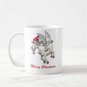 Mug Premier vol de la chèvre de Noël