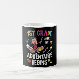 Mug Première aventure de CE1 École Enseignant Enfants