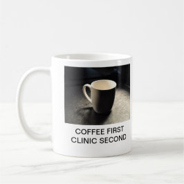 MUG PREMIÈRE CLINIQUE DEUXIÈME DE CAFÉ