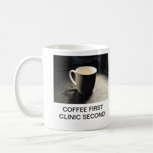 MUG PREMIÈRE CLINIQUE DEUXIÈME DE CAFÉ